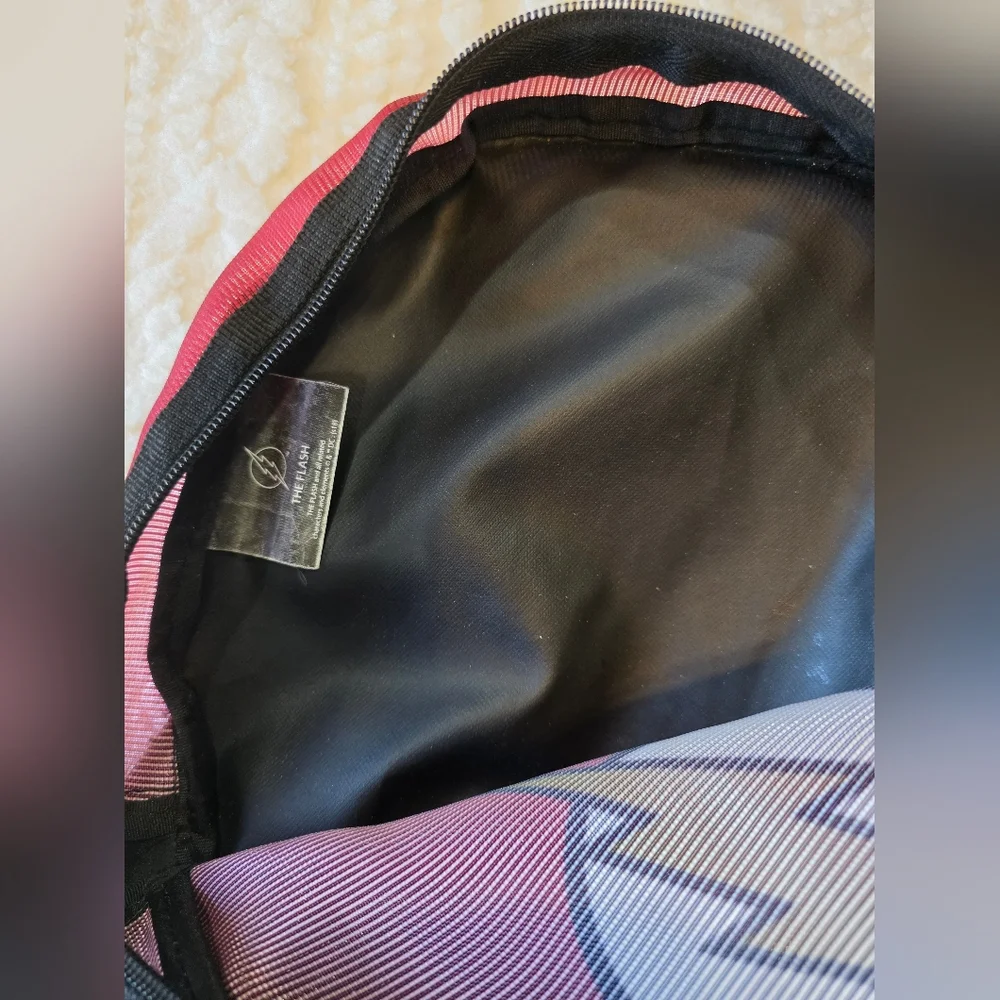 The Flash Mini Backpack • Red & Black Superhero Kids Bag